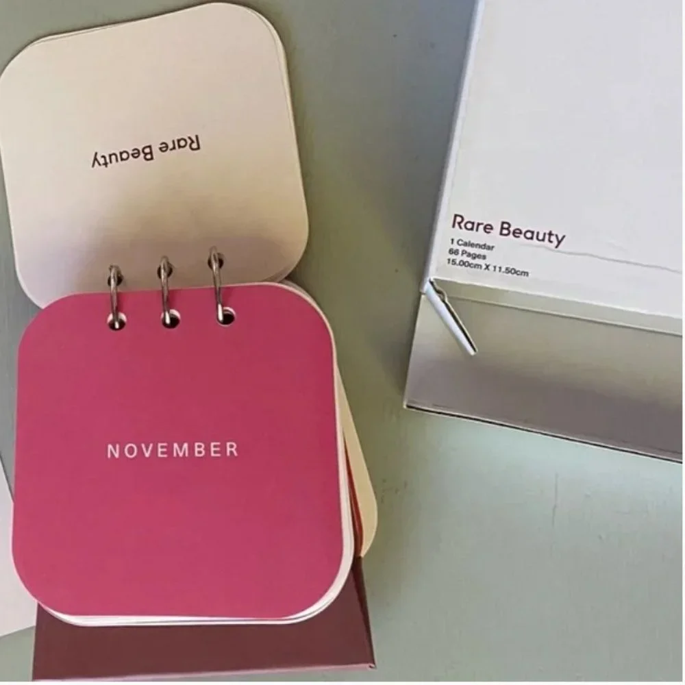 NEW Rare Beauty by Selena Gomez Mini Desktop Calendar